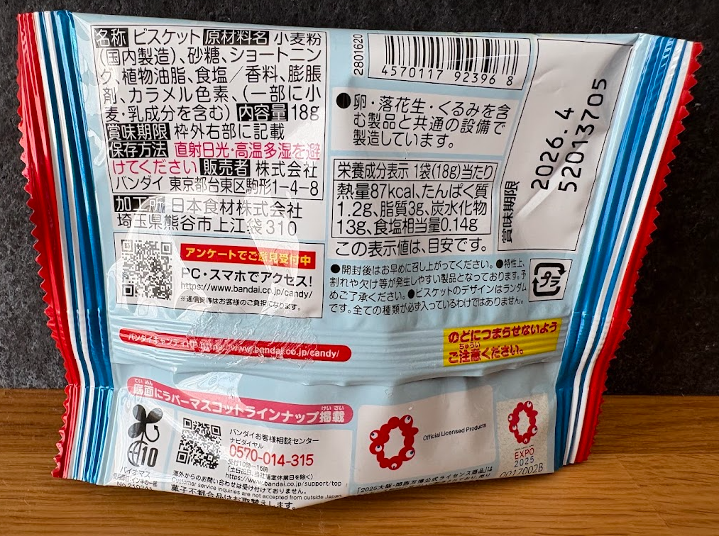 ミャクミャクラバマスビスケットいつまで?発売日や商品ラインナップまとめ