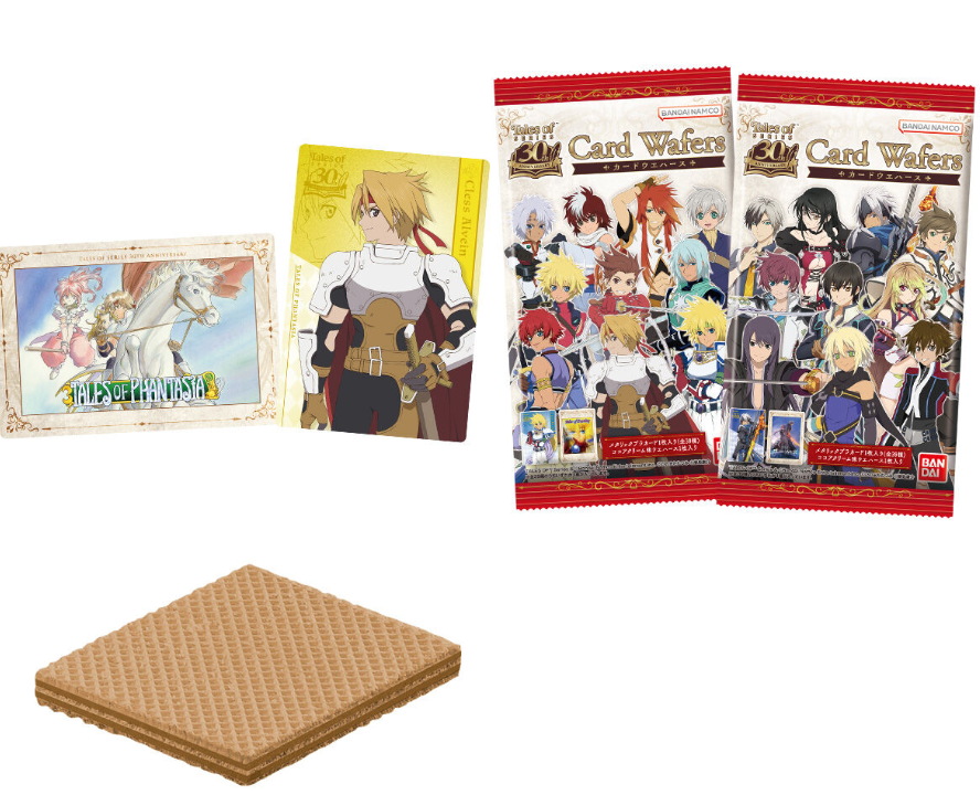 テイルズ30周年ウエハースどこで売ってる?コンビニ販売店や取り扱い店舗まとめ