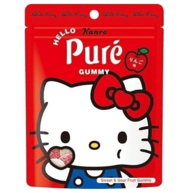ハローキティ しゃくぷるりんごグミ