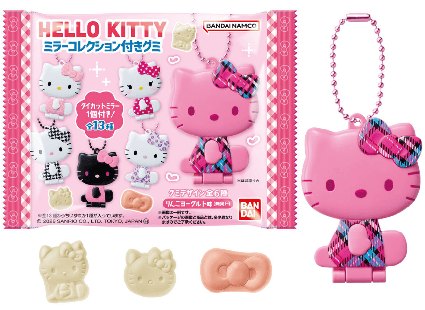 ハローキティ ミラーコレクション付きグミ