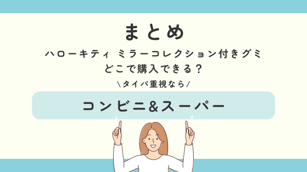 ハローキティ ミラーコレクション付きグミ