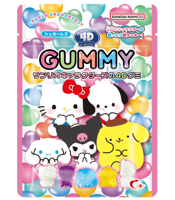 サンリオキャラクターズ JOYFUL FRUIT GUMMY