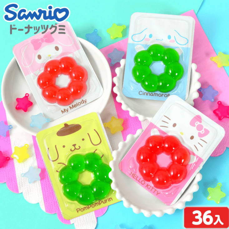 サンリオキャラクターズ JOYFUL FRUIT GUMMY